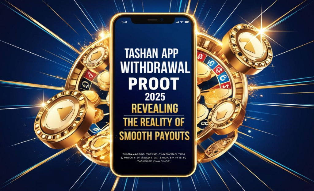Tashan app withdrawal proof