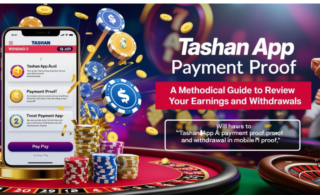 Tashan app payment proof