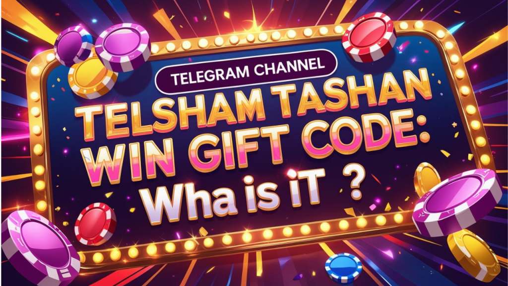 Tashan win gift code telegram channel